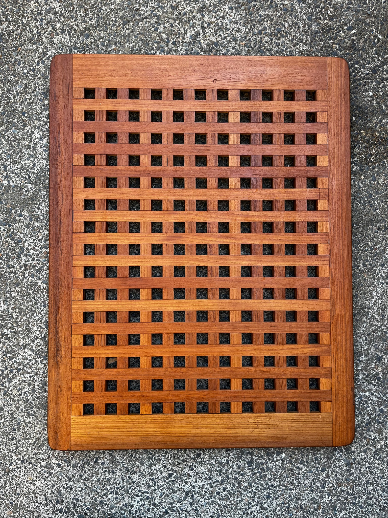 Traditional Teak Grate